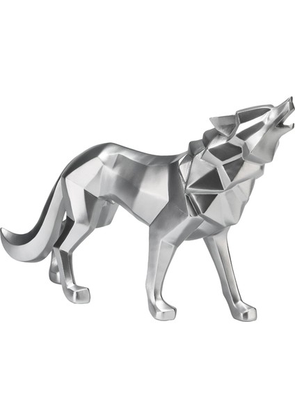 Reçine Wolf Heykeli Figürinler Koleksiyonlar Yaban Hayatı (Yurt Dışından)