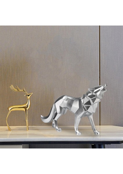 Reçine Wolf Heykeli Figürinler Koleksiyonlar Yaban Hayatı (Yurt Dışından) fiyatları