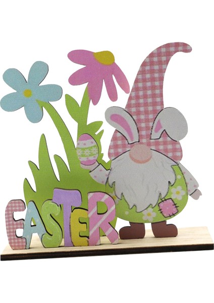 Ev Ofis Yemeği Çiftlik Evi Gnome Paskalya Için Paskalya Bahar Ahşap Süsleme (Yurt Dışından) fiyatları