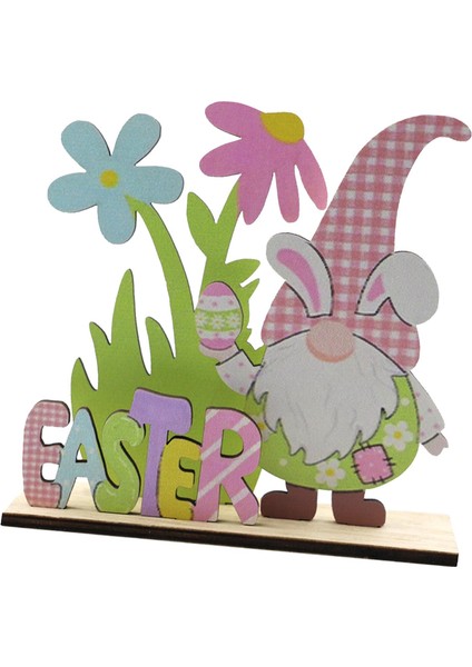 Ev Ofis Yemeği Çiftlik Evi Gnome Paskalya Için Paskalya Bahar Ahşap Süsleme (Yurt Dışından) modelleri