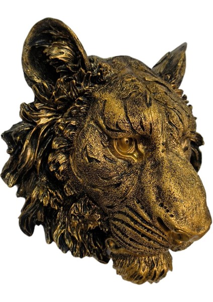 Gerçekçi 3D Hayvan Head Statue Büst Heykel Çubuğu Dekor Süsü 20.5X11X22CM (Yurt Dışından) fiyatları