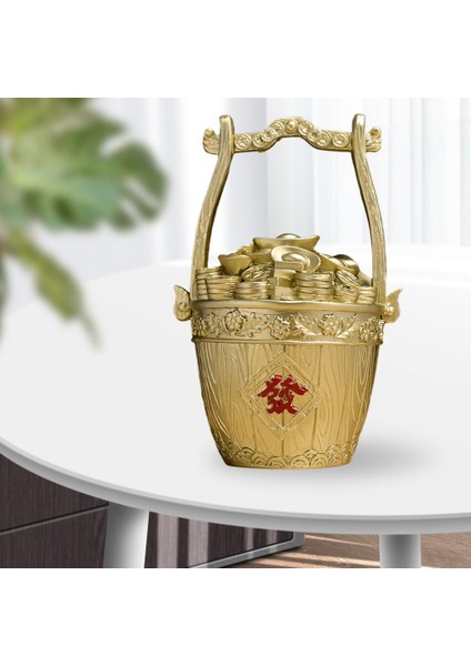 Reçine Cornucopia Heykeli Feng Shui Engotlar Figürin El Sanatları Altın (Yurt Dışından) fiyatları