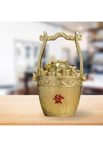 Reçine Cornucopia Heykeli Feng Shui Engotlar Figürin El Sanatları Altın (Yurt Dışından) fırsatları