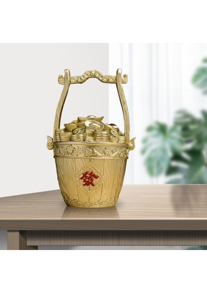 Reçine Cornucopia Heykeli Feng Shui Engotlar Figürin El Sanatları Altın (Yurt Dışından) indirimleri