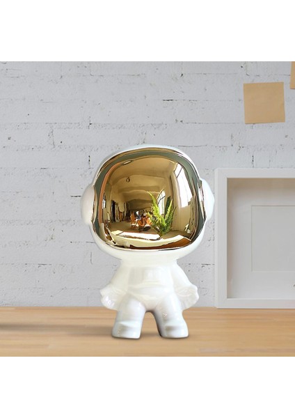Modern Astronot Heykeli Spaceman Figürin Mahah, Masa Dekoru 13X19.5CM Için (Yurt Dışından) modelleri