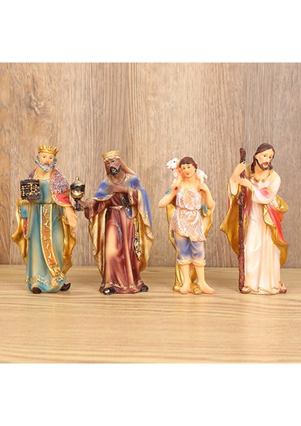 11X Noel Doğuş Sahnesi Seti Isa'nın Doğumu Küçük Yemeği (Yurt Dışından)