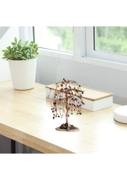 Doğal Kristal Para Ağacı Bonsai Taş Taşı Feng Shui Zenginlik Heykelcik (Yurt Dışından) fırsatları