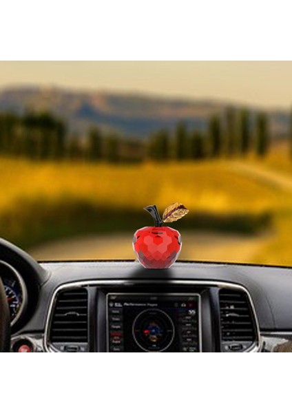 Kristal Meyve Heykeli Heykel Süslemeleri Yemek Odası Otel Dekoru Için El Yapımı Kırmızı (Yurt Dışından) fırsatları