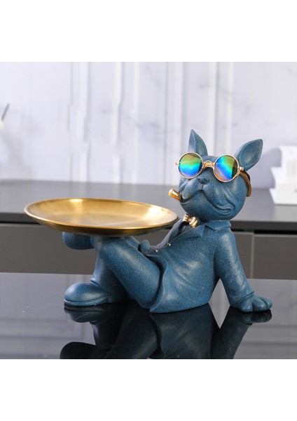 Oturma Odası Için Tepsi ile Iskandinav Fransız Heykel Koridor Mavisi (Yurt Dışından) modelleri