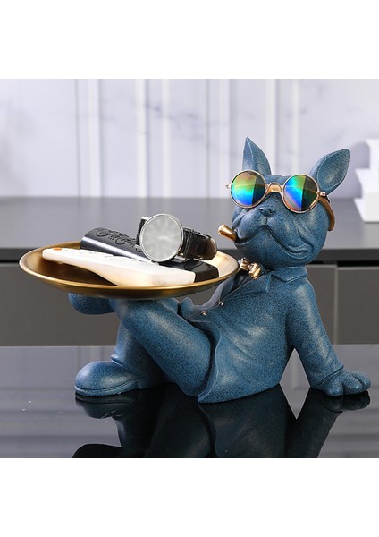 Oturma Odası Için Tepsi ile Iskandinav Fransız Heykel Koridor Mavisi (Yurt Dışından) indirimleri