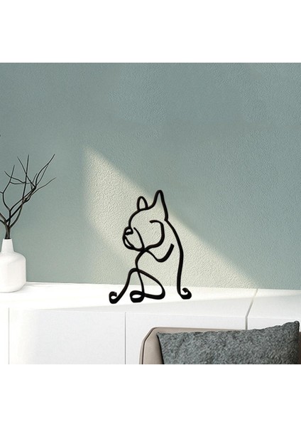 Iskandinav Modern Yaratıcı Ev Araba Dekor Dekorasyon Köpekler Kedi Heykeli Heykel 14.2X10.6 cm (Yurt Dışından) indirimleri