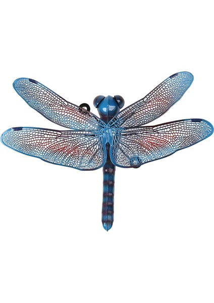 2pieces Yusufçuk Dekorasyonları Bahçe Kapısı Çit Sundurma Mavi ve Kırmızı Için Duvar Heykelleri (Yurt Dışından) fiyatları