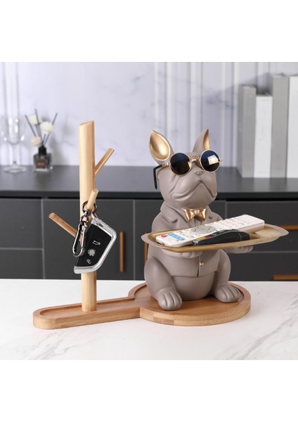 Heykelcik Şeker Çikolata Tuşları Depolama Tutucu Organizatör Dekor Gri (Yurt Dışından) indirimleri