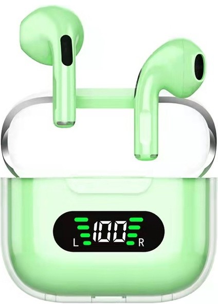 Kablosuz Bluetooth Kulaklık Kulak Içi Ultra Uzun Pil Ömrü Yarı Saydam Uzay Kapsülü Kulaklık Satış (Yurt Dışından)