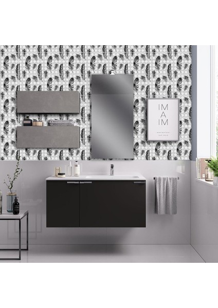 10 Adet Fayans Çıkartmaları Duvar Çıkartmaları Mutfak Banyo Duvar Sanat Dekor, 6 Inç C (Yurt Dışından)