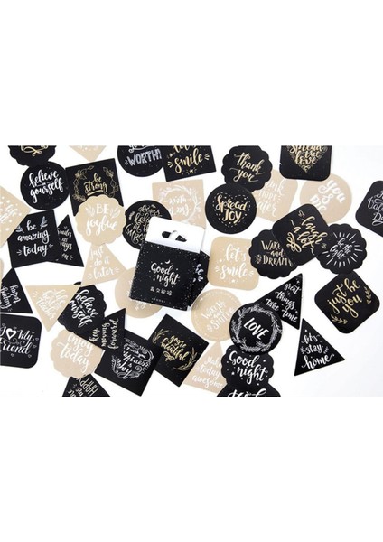 Albüm Dekorasyon Çıkartması Kağıt Çıkartmaları Günlük Çıkartma Karalama Defteri Çıkartmaları Stil-4 (Yurt Dışından)