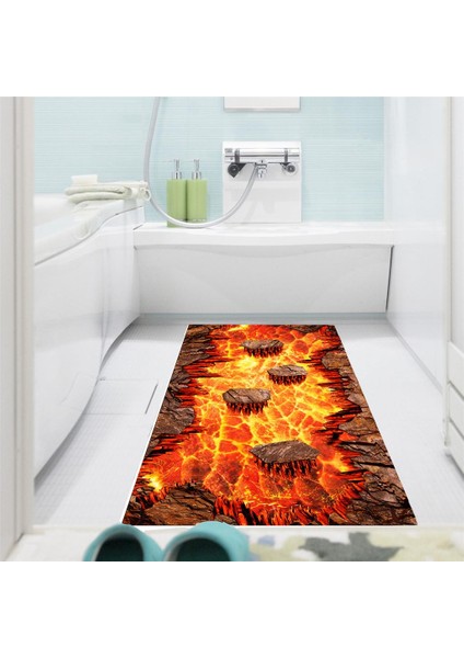 Duvar Boyama Duvar Çıkartmaları 60X120CM Yanardağı (Yurt Dışından)
