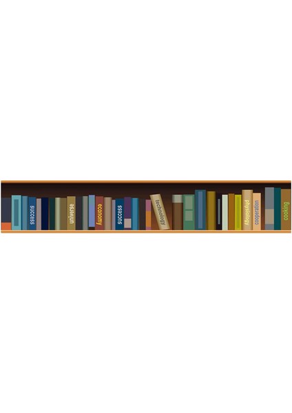 3D Efekt Merdiven Çıkartmaları Kendinden Yapısal Çıkarılabilir Duvar Kağıdı Ev Dekoru Bookcase_b (Yurt Dışından)