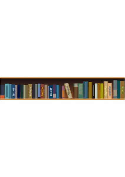 3D Efekt Merdiven Çıkartmaları Kendinden Yapısal Çıkarılabilir Duvar Kağıdı Ev Dekoru Bookcase_b (Yurt Dışından)