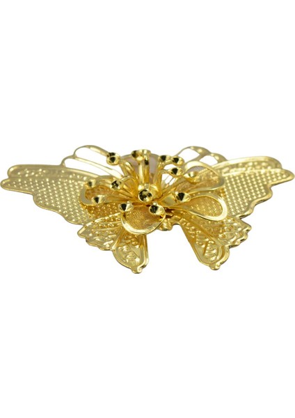 6 Pcs Moda 3D Büyük Dili Kelebek Ev Ayna Duvar Art Deco Sticker (Yurt Dışından)