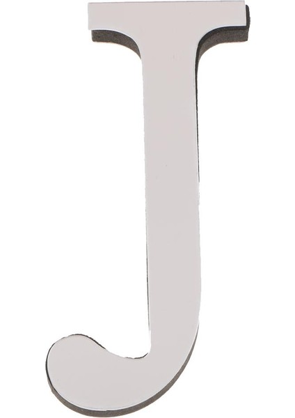 Yaratıcı 3D Dıy Akrilik Ayna Ingilizce Alfabe Duvar Çıkartmaları Ev J (Yurt Dışından) fiyatları