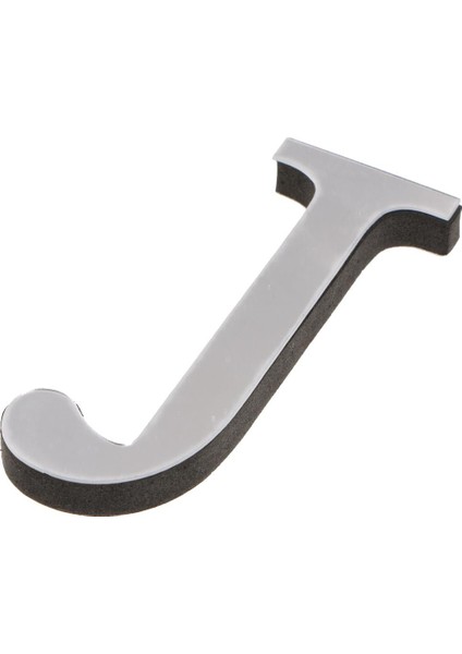 Yaratıcı 3D Dıy Akrilik Ayna Ingilizce Alfabe Duvar Çıkartmaları Ev J (Yurt Dışından) modelleri