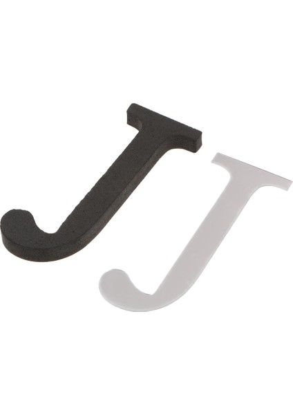 Yaratıcı 3D Dıy Akrilik Ayna Ingilizce Alfabe Duvar Çıkartmaları Ev J (Yurt Dışından) fırsatları