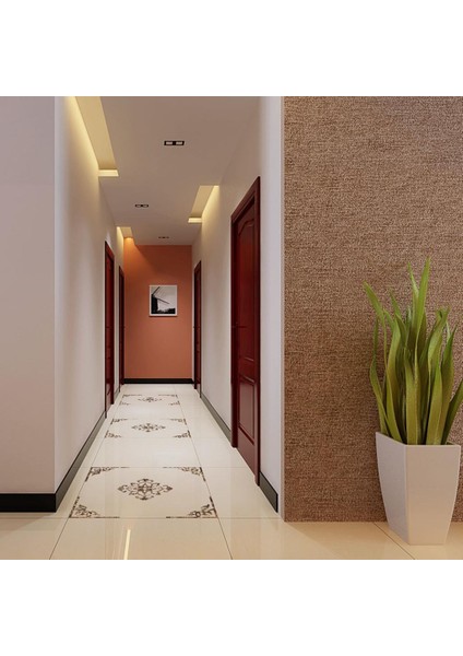 Kendinden Yapışkan Çıkartma Martısı Duvar Fayans Çıkarmaları Pvc Inşaat Fayansları -, 40X40CM 60X60CM Marlıng Flower 60X60CM (Yurt Dışından)