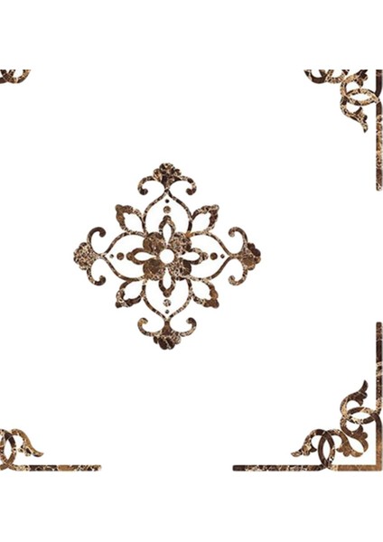 Kendinden Yapışkan Çıkartma Martısı Duvar Fayans Çıkarmaları Pvc Inşaat Fayansları -, 40X40CM 60X60CM Marlıng Flower 60X60CM (Yurt Dışından)