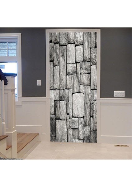 3D Pc Duvar Su Geçirmez Kapı Çıkartmaları Poster Yapışkan Yatak Odası Diy Dekor V (Yurt Dışından) fiyatları