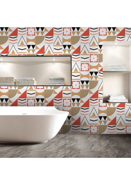Soyul ve Çubuk Mutfak Karo Backsplash Banyo Ev Otel Fayans Çıkartmaları E (Yurt Dışından)