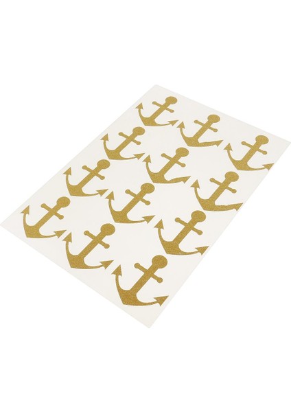 lik Çıkarılabilir Duvar Sticker Art Decal Vinil Kreş Çocuk Yatak Odası Diy Dekor Altın (Yurt Dışından)