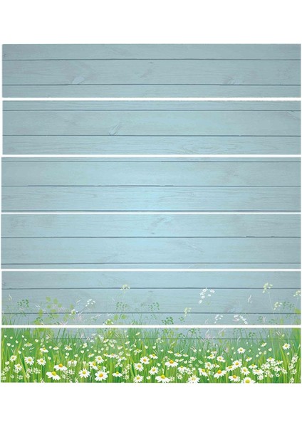 6pcs/set Karo Merdiven Dekor Çıkartmaları Kendi Yapışkan Vinil Merdiven Çıkartmaları K (Yurt Dışından)