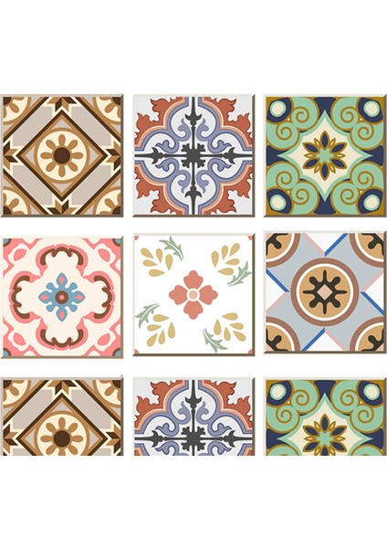 20 Adet Mozaik Duvar Fayans Çıkartmaları Mutfak Banyo Karo Çıkartmaları Su Geçirmez B 15X15CM (Yurt Dışından) fırsatları