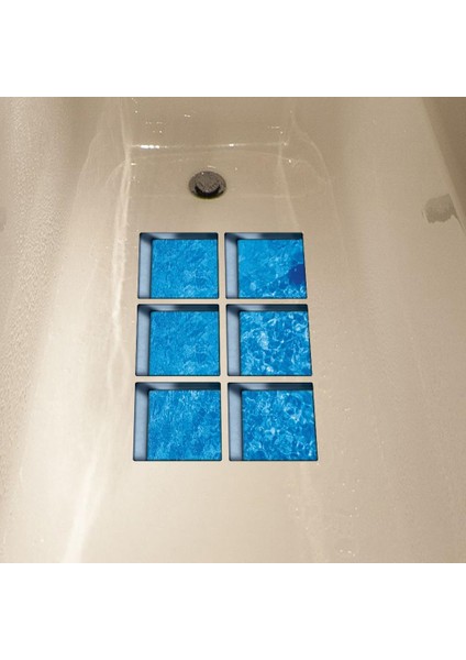 Banyo Style_7 Için 6x 3D Exquisite Su Geçirmez Küvet Sticker (Yurt Dışından) indirimleri