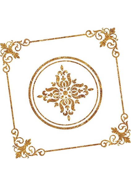 Kendinden Yapışkan Çıkartma Martısı Duvar Karo Çıkartmaları Pvc Inşaat Fayansları -, 40X40CM 60X60CM Sarı Taş Çiçek 60X60CM (Yurt Dışından)