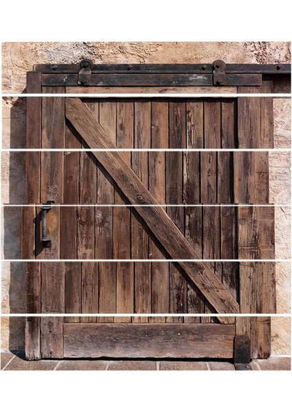 6pcs/set Karo Merdiven Dekor Çıkartmaları Kendi Yapışkan Vinil Merdiven Çıkartmaları G (Yurt Dışından)
