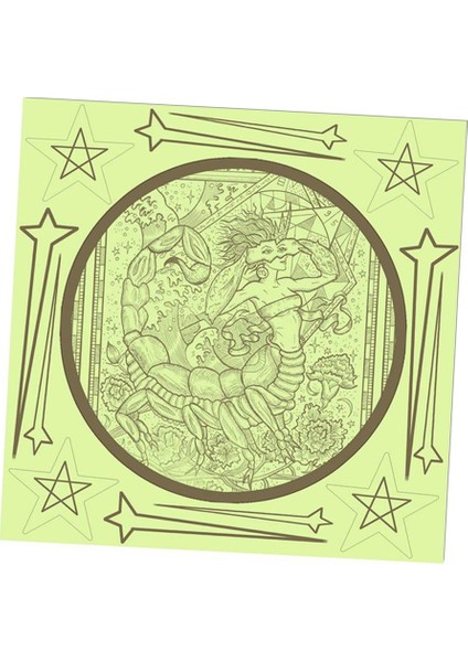 Aydınlık Duvar Çıkartmaları Çıkartmalar Akrep (Yurt Dışından) modelleri