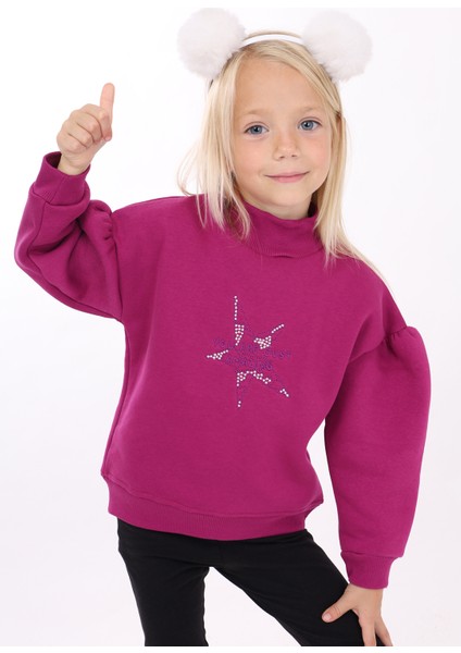 Toontoy Kız Çocuk Nakışlı Sweatshirt fiyatları