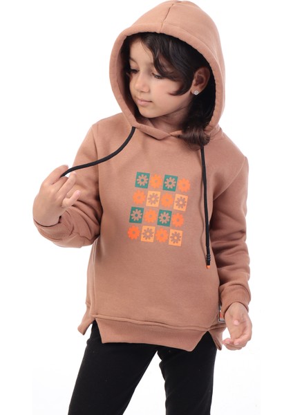 Toontoy Kız Çocuk Baskılı Sweatshirt