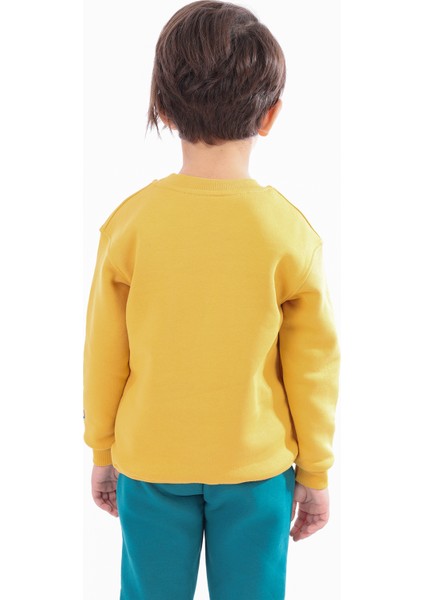 Toontoy Unisex Çocuk Baskılı Sweatshirt
