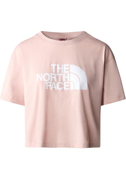 The North Face W S/s Cropped Easy Tee Kadın T-Shirt NF0A4T1RLK61