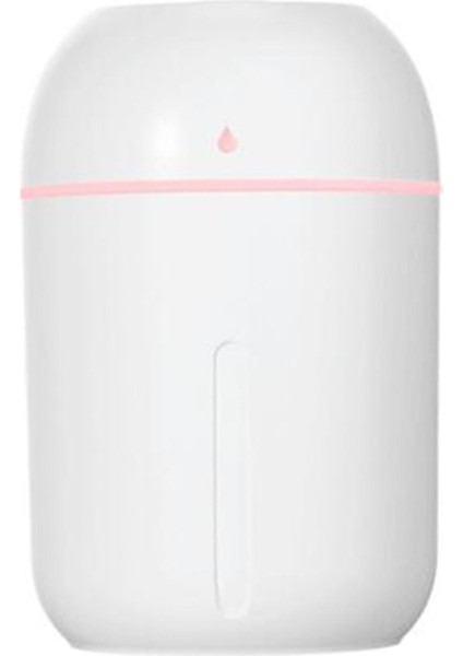 Taşınabilir 330ML Hava Nemlendirici Bebek Odası Ev Office Masaüstü Araba Beyaz (Yurt Dışından)