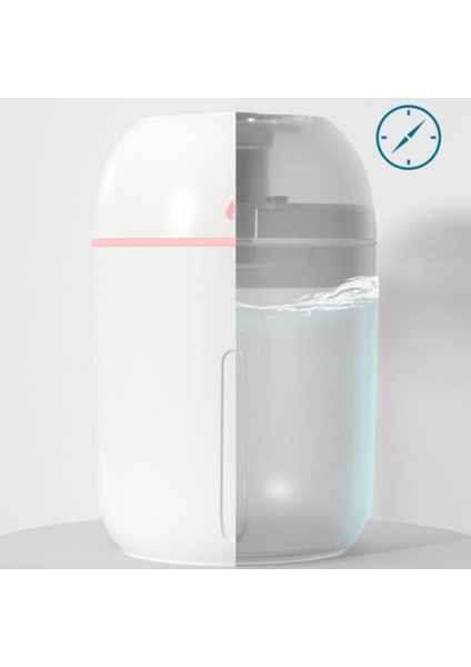 Taşınabilir 330ML Hava Nemlendirici Bebek Odası Ev Office Masaüstü Araba Beyaz (Yurt Dışından) indirimleri