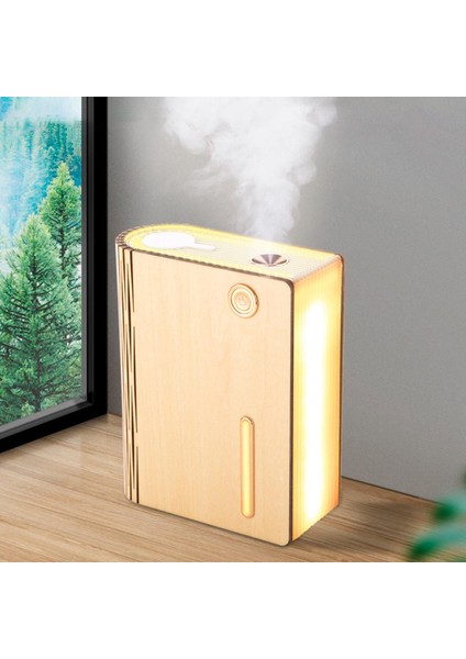 Kitap Lambası Hava Nemlendiricisi USB Office White Için Uçucu Yağ Difüzör Gece Işığı (Yurt Dışından) modelleri