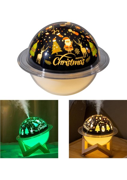 Gezegen USB Nemlendirici Hava Arıtma Aroma Esansiyel Yağ Difüzör Ev Yatak Odası Noel (Yurt Dışından) fırsatları