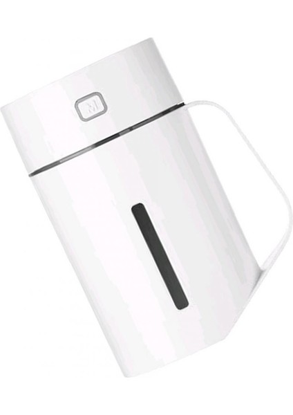 420ML Mini Otomobil USB LED Hava Nemlendirici Difüzör Esansiyel Yağ Misti Serbest Beyaz (Yurt Dışından)