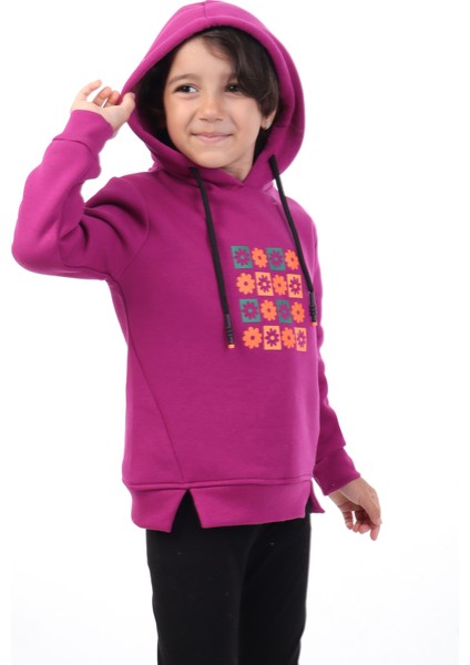 Toontoy Kız Çocuk Baskılı Sweatshirt