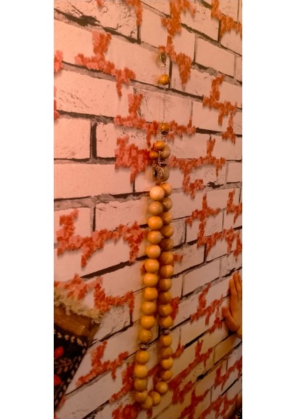 Şark Odası Tesbihi, Duvar Tesbihi, Ahşap Tesbih, Nasreddin Hoca Tesbihi, Kafe & Mekan Dekoru (71 Cm)