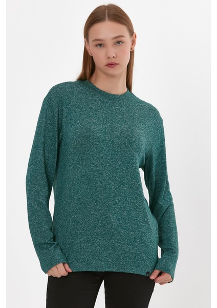 Aexandergardı Bisiklet Yaka Sweatshirt (E23-73202)